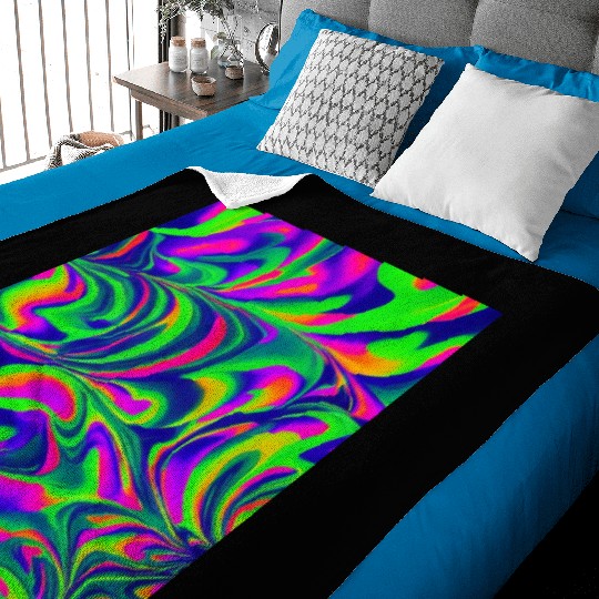 Colorful patterns rainbow pattern creative Baby Blankets