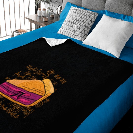 Pi Day Mathematics Pie Pi Symbol Math Number Baby Blankets
