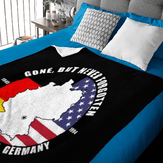 Gone But Never Forgotten Ferris Barracks Germany Baby Blankets