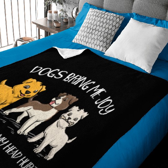 Dog Owner Dog Lover Dog Breeder Paw Love Puppy Baby Blankets