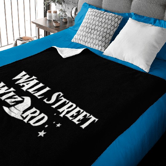 Wall Street Wizard Baby Blankets