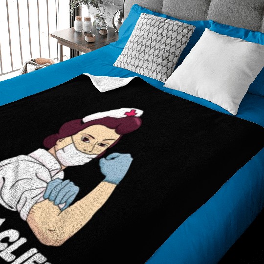 Cardiac Life Nurse Baby Blankets