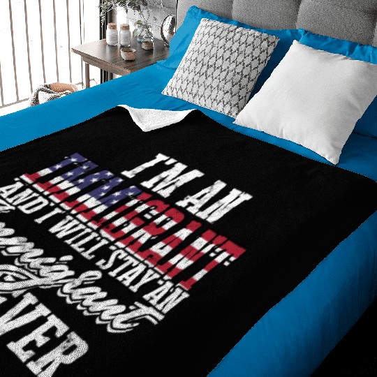 US Immigrant Indigenous USA Immigrants america Baby Blankets