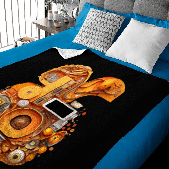 Electrify Your Style with Orange 6 Baby Blankets