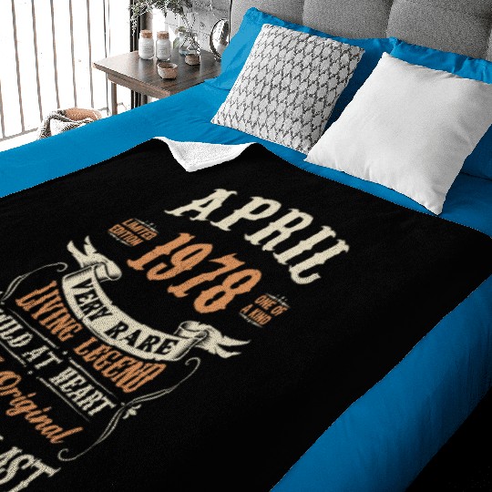 April 1978 Birthday Surprise Baby Blankets