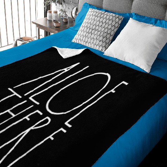 Aloe There White Rae Dunn Inspired Minimalist Baby Blankets