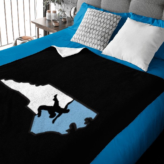 North Carolina Wrestling Baby Blankets