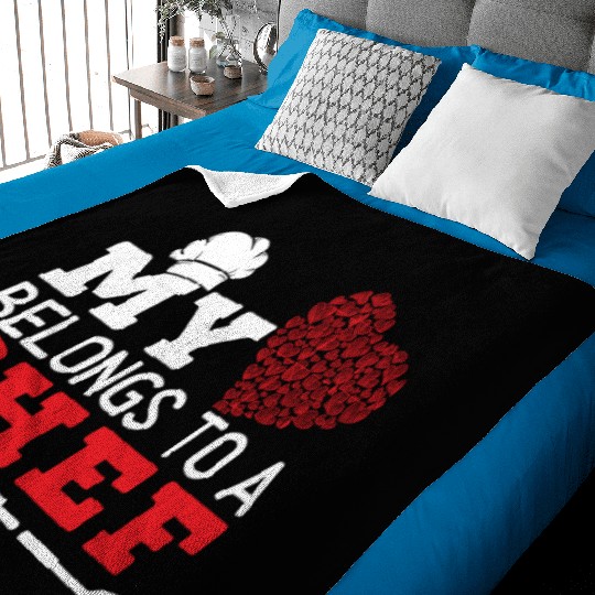 Culinary Gangster Pastry Chef Cooking Culinary Baby Blankets