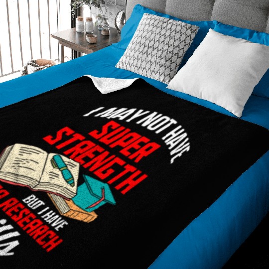 Librarian Bookworm Book Nerd Reading Library Baby Blankets