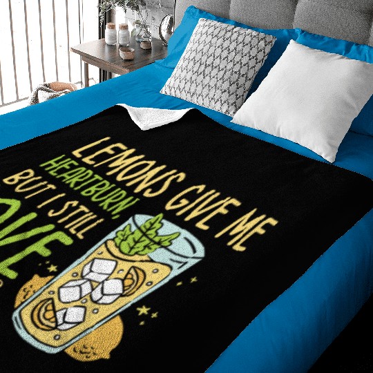 Lemon Fruit Lemonade Citrus Baby Blankets