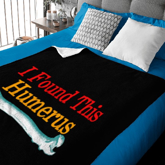 I Found This Humerus Baby Blankets