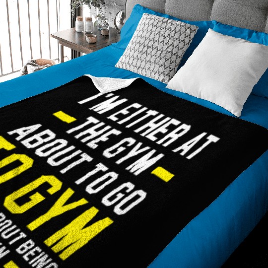 Trainer Bodybuilding Weightlifting Gym Fitness Baby Blankets