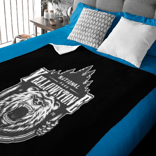 NATION YELLOW STONE Baby Blankets