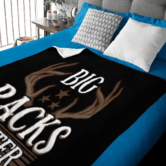 Deer Hunting Deer Hunter Hunting Season Buck Hunt Baby Blankets