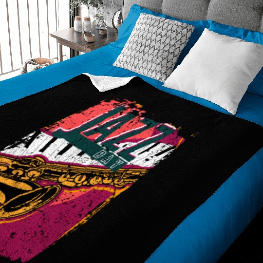 Jazz music improvisation festival Baby Blankets