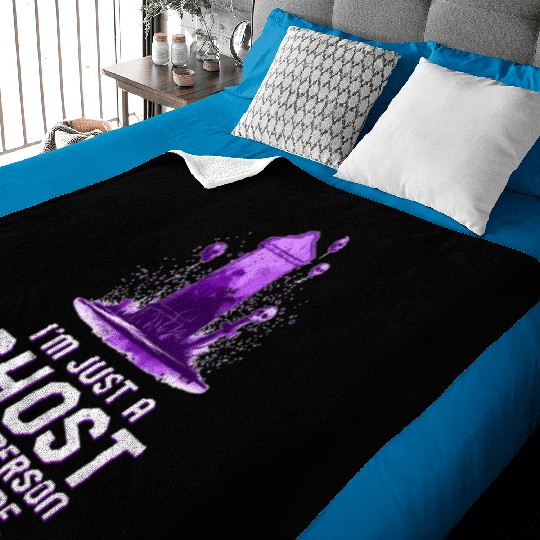 A Ghost Of Who I Used To Be Emo Unisex Baby Blankets