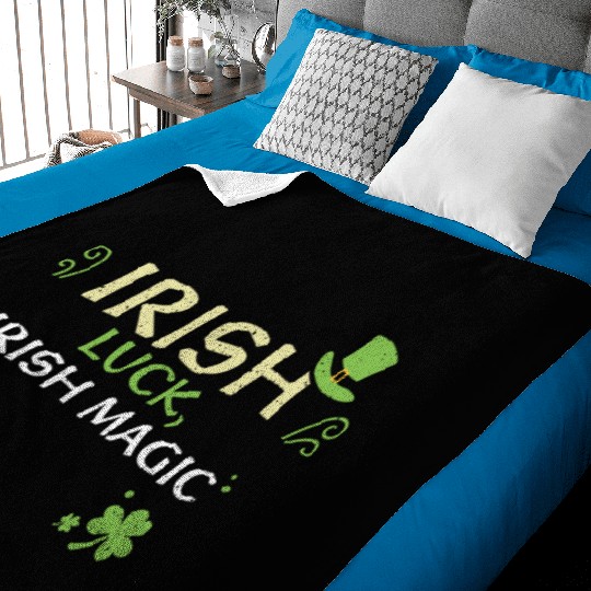Irish luck, Irish magic Baby Blankets