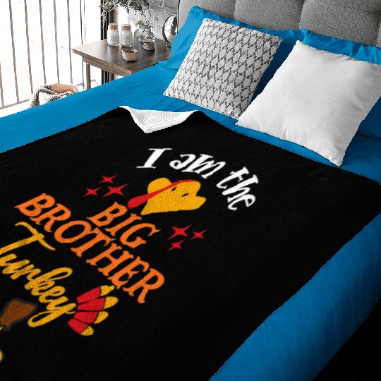 Big Brother Turkey Baby Blankets