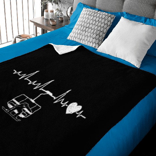 Snowboarding Gondola - Winter Sports Snowboarder Baby Blankets