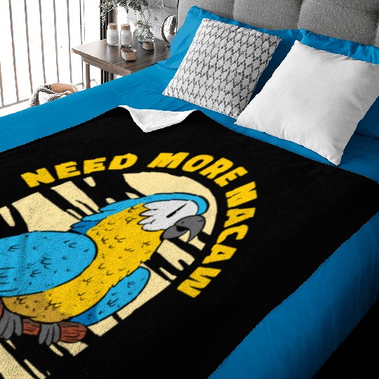 Macaw Parrot Lover Nature Zoo Animal Pet Baby Blankets