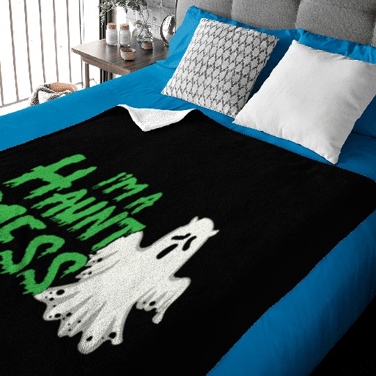 Halloween Paranormal Ghost Hunters Horror Fans Baby Blankets