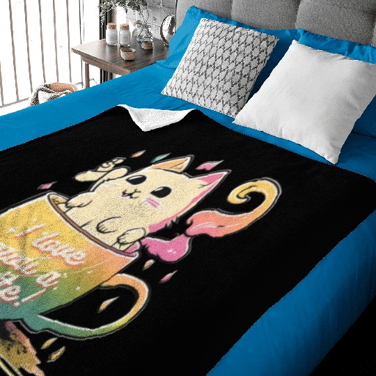 I love you a latte! Baby Blankets