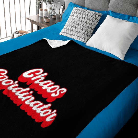 Chaos Coordinator Baby Blankets