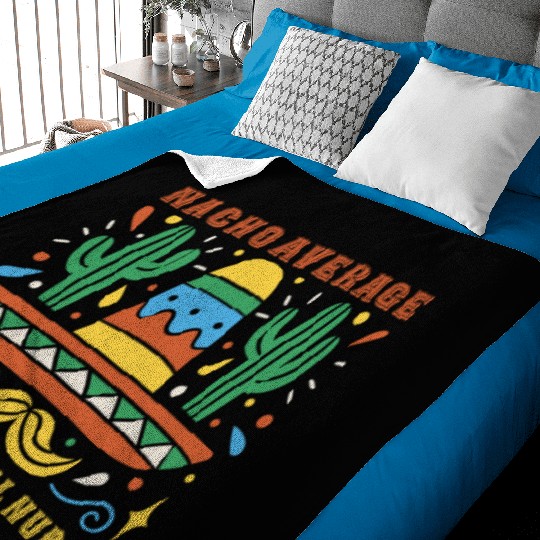 Nacho Average Correctional Nurse Cinco De Mayo Baby Blankets