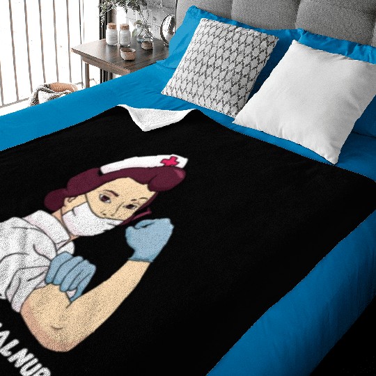 Great Correctional Nurse Prison Nurse Baby Blankets