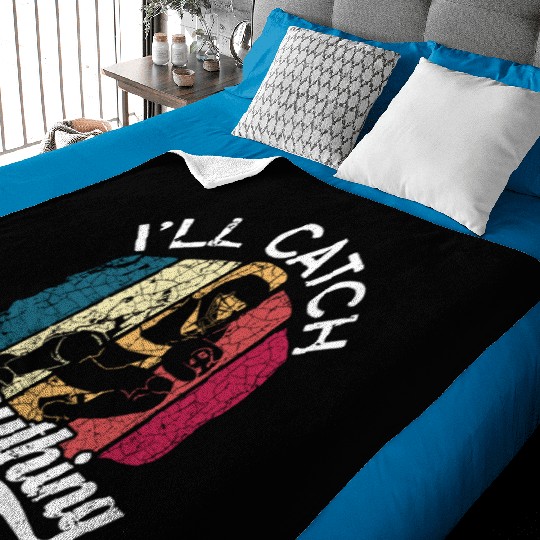 Baseball Lover Baseball Player Baseball Catcher Baby Blankets