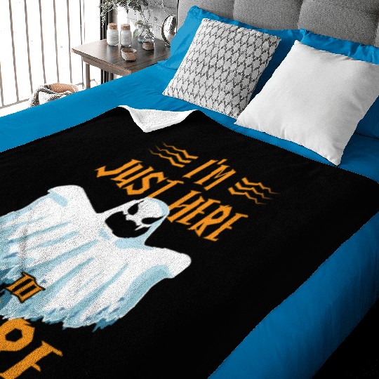 Halloween Paranormal Ghost Hunters Horror Fans Baby Blankets