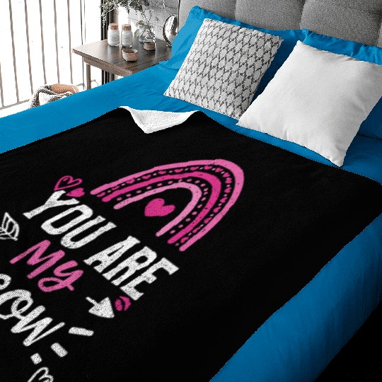 You Are My Meow Meow Baby Blankets