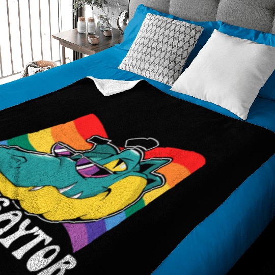Gay Rights Rainbow Pride Month LGBTQ Gay Pride Baby Blankets