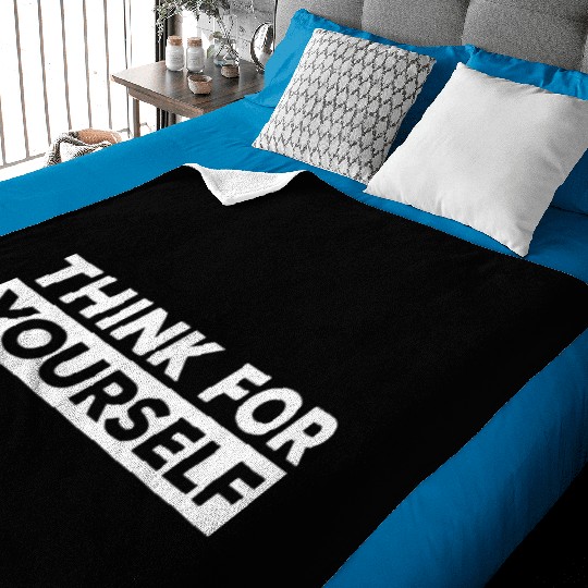 Atheism sayings | atheist atheist gift idea Baby Blankets