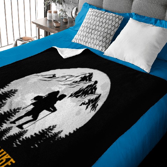 Take a Hike Wanderlust Hiking Baby Blankets