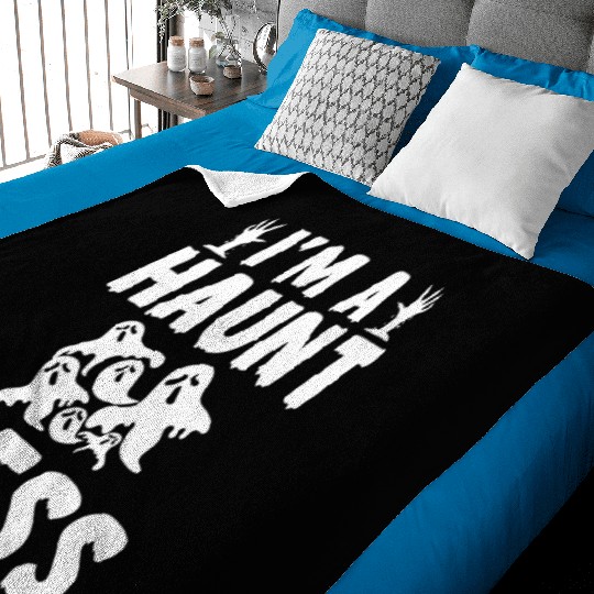 Halloween Paranormal Ghost Hunters Horror Fans Baby Blankets