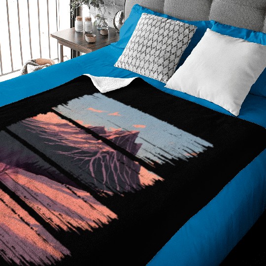 Sunrise Mountain Baby Blankets