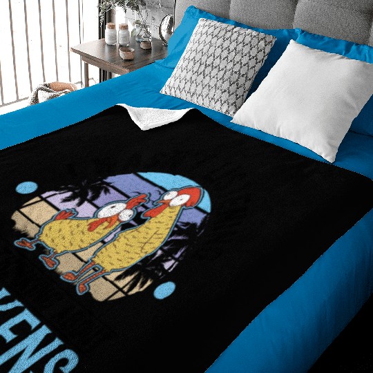 Chickens Chicken Farm Farmer Baby Blankets