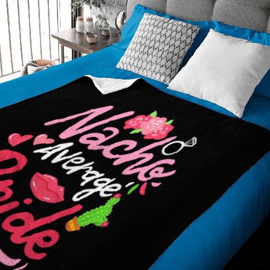 Bride Mexican Wedding Cinco De Mayo Baby Blankets