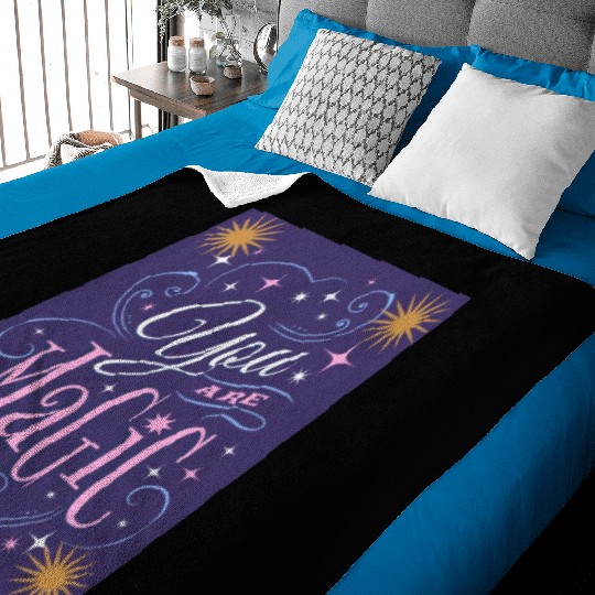 You Are Magic Bright Stars 1 Baby Blankets