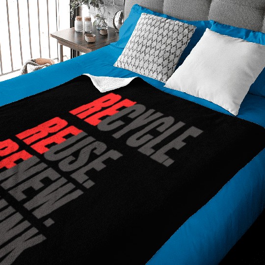 Recycle use new think Classic Baby Blankets