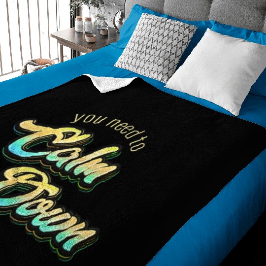 Cute Chicks Dig Me Easter Baby Blankets