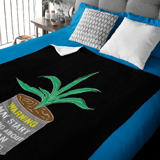 Urban Farming Funny Farmer Baby Blankets