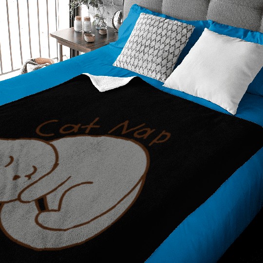 Cat Nap Baby Blankets