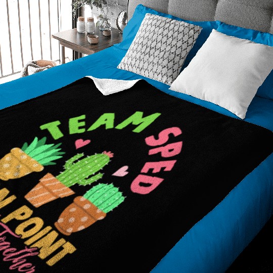 Sped Special Education Teacher Student Baby Blankets