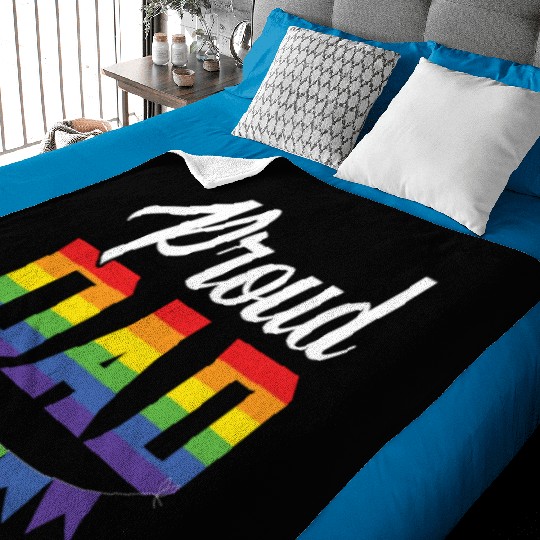 Gay Rights Rainbow Pride Month LGBTQ Gay Pride Baby Blankets