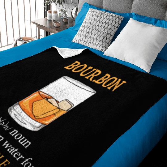 Bourbon Definition Fun People Baby Blankets