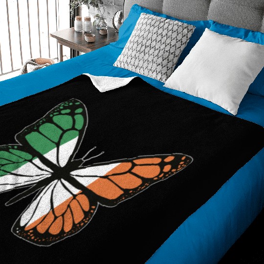 Irish Butterfly Baby Blankets