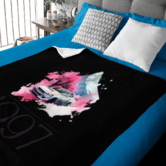 Tokyo 1997 Baby Blankets