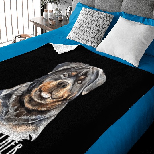 Funny Dog Big Brother Baby Blankets